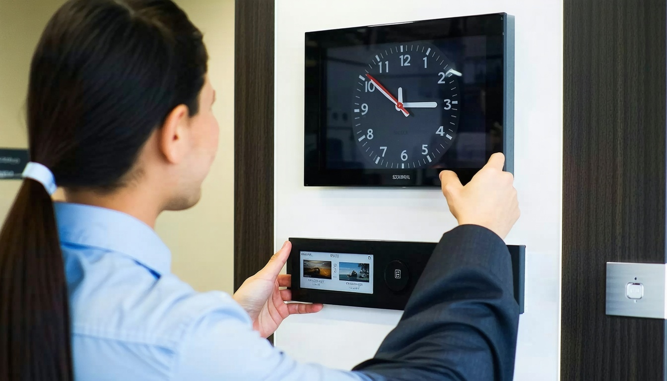 Customer receiving friendly, around-the-clock assistance